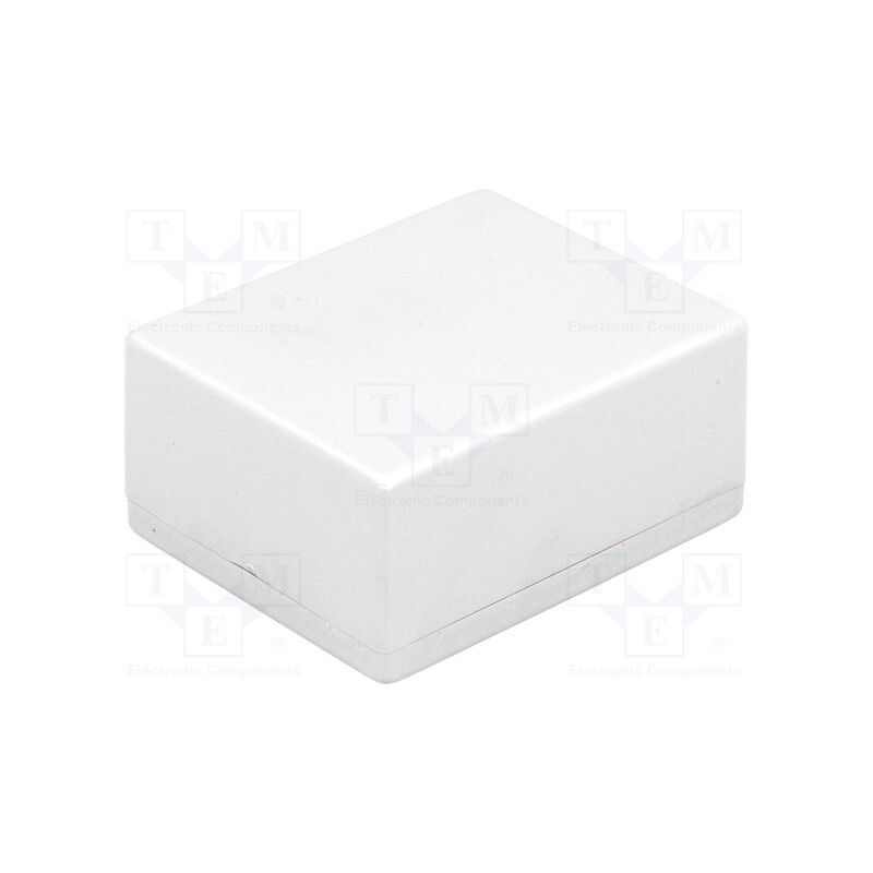 10 pcs : KM-82 GY - Enclosure: multipurpose, X: 55mm, Y: 68mm, Z: 32mm, ABS, grey, screwed