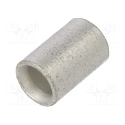 100 pcs : BM01362 - Tip: butt splice, non-insulated, copper, 4÷6mm2, tinned, crimped