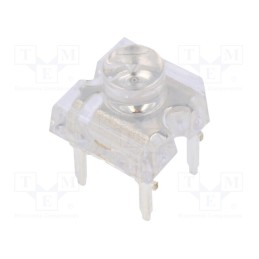 20 pcs : OSY5PAZJC1D - LED Super Flux, 7.62x7.62mm, yellow, 750÷1120mcd, 120°, 30mA