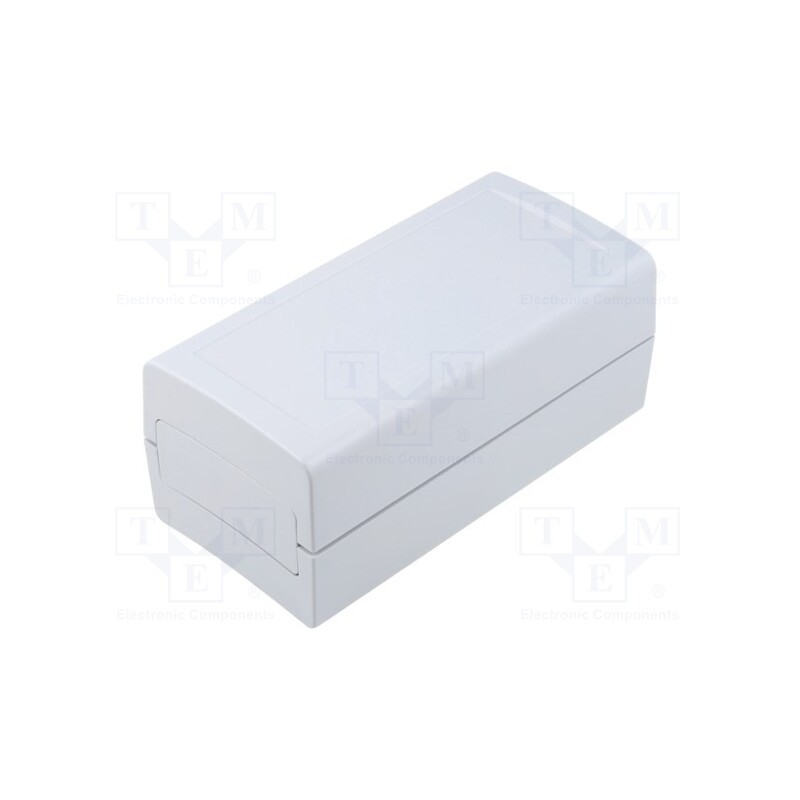 10 pcs : Z99J - Enclosure: with panel, X: 60mm, Y: 120mm, Z: 51mm, ABS, grey, IP53