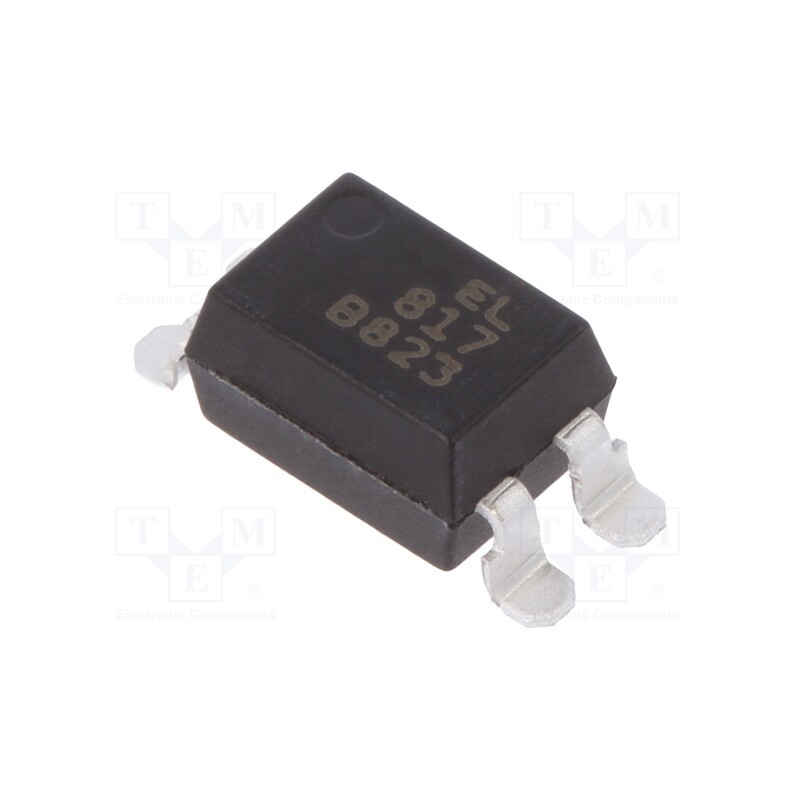 20 pcs : EL817S1(TU)-F - Optocoupler, SMD, Ch: 1, OUT: transistor, Uinsul: 5kV, Uce: 35V, EL817