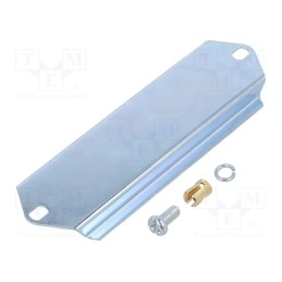 10 pcs : APD 9 - DIN rail, steel, ILME-APS9,ILME-APV9,ILME-APW9