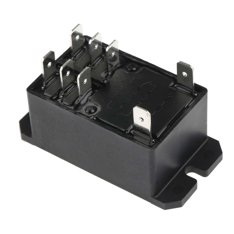 1 pcs - TE Connectivity Flange Mount Non-Latching Relay, 240V ac Coil, 30A Switching Current, DPDT