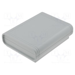 10 pcs : Z91J - Enclosure: multipurpose, X: 100mm, Y: 130mm, Z: 36mm, ABS, grey