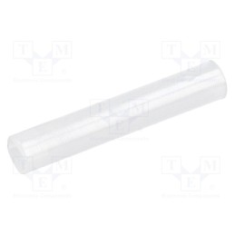50 pcs : FIX-LEDS-23 - Spacer sleeve, LED, Øout: 4mm, ØLED: 3mm, L: 23mm, natural, UL94V-2