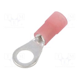 50 pcs : BM80125 - Tip: ring, M5, Ø: 5.2mm, 0.25÷1.5mm2, crimped, for cable, insulated