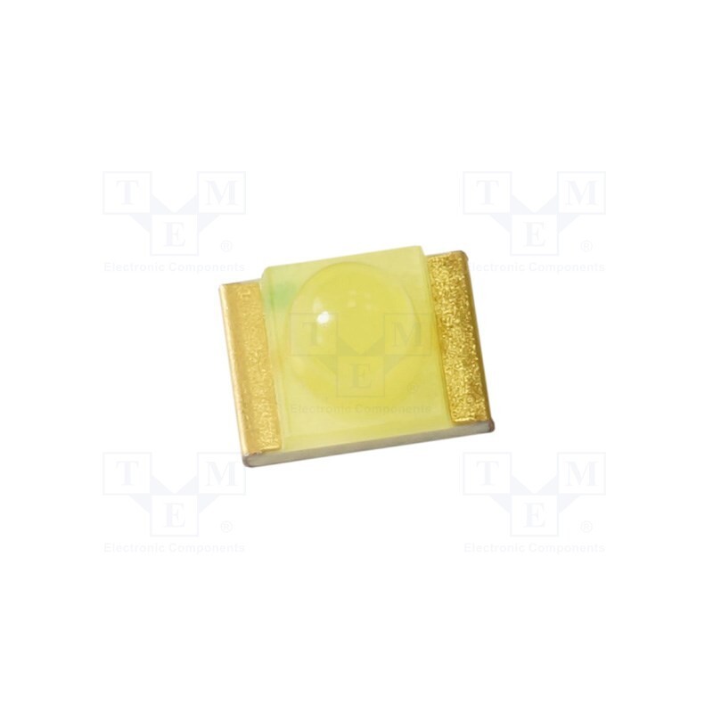 10 pcs : QBLP653-IW - LED, SMD, 1208, white, 125÷400mcd, 130°, 20mA, 2.8÷3.7V, Front: flat