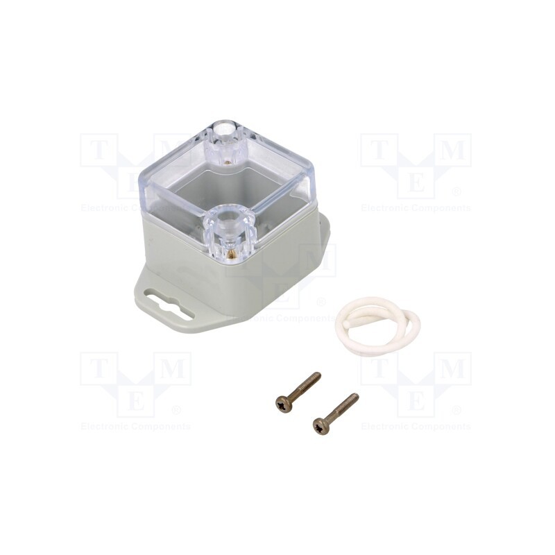 10 pcs : ZP45.45.40UJPH TM PC - Enclosure: multipurpose, X: 45mm, Y: 45mm, Z: 40mm, ZP, polycarbonate