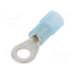 100 pcs : BM80219 - Tip: ring, M4, Ø: 4.3mm, 1.5÷2.5mm2, crimped, for cable, insulated