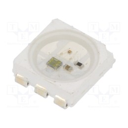 10 pcs : WS2813B-V3 - Programmable LED, SMD, 5050,PLCC6, RGB, 5x5.4x1.65mm, 3.7÷5.3V