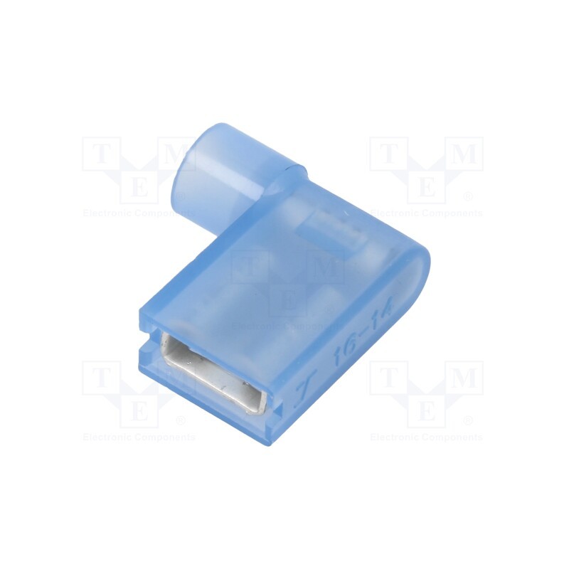 100 pcs : BM80295 - Terminal: flat, 6.3mm, 0.8mm, female, 2.5mm2, crimped, for cable
