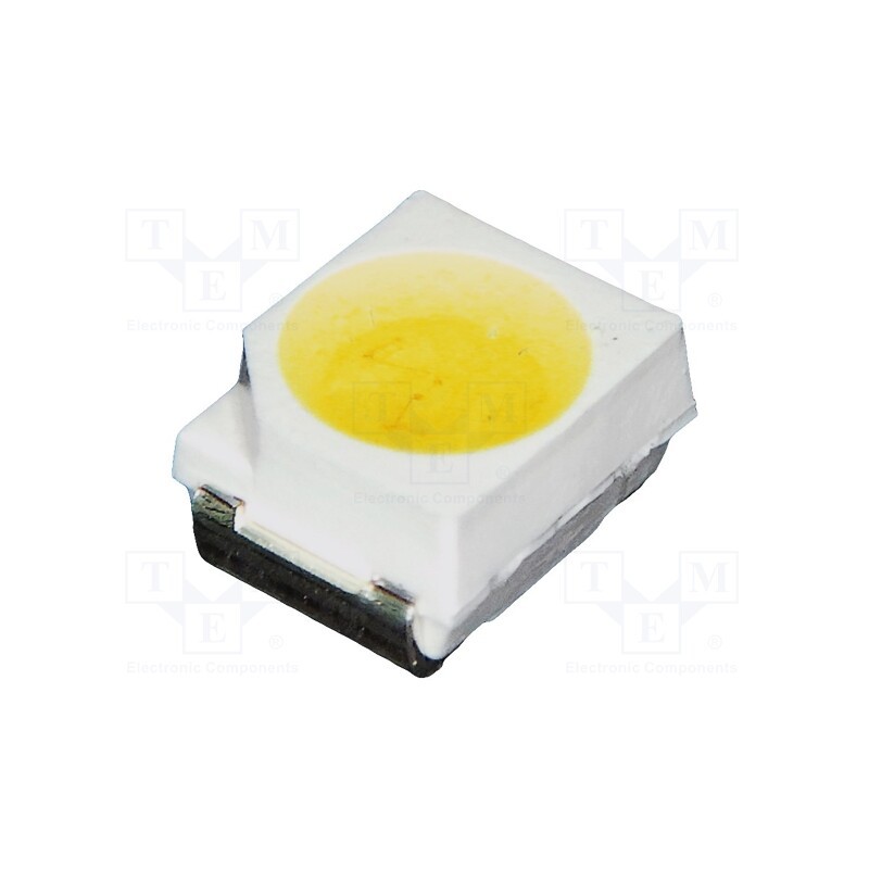10 pcs : QBLP670-IW-CW - LED, SMD, PLCC2, white, 2200÷3801mcd, 120°, 20mA, 2.8÷3.4V, 100mW