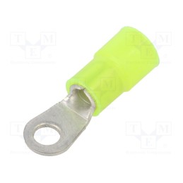 100 pcs : BM80319 - Tip: ring, M4, Ø: 4.3mm, 4÷6mm2, crimped, for cable, insulated, 105°C