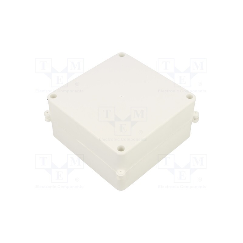 10 pcs : PK-1 WHITE - Enclosure: junction box, X: 125mm, Y: 125mm, Z: 75mm, wall mount
