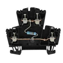 1 pcs - Rockwell Automation 1492 Series Screw Terminal, 4-Way, 10A, 30 - 12 AWG Wire, Screw Cage Termination