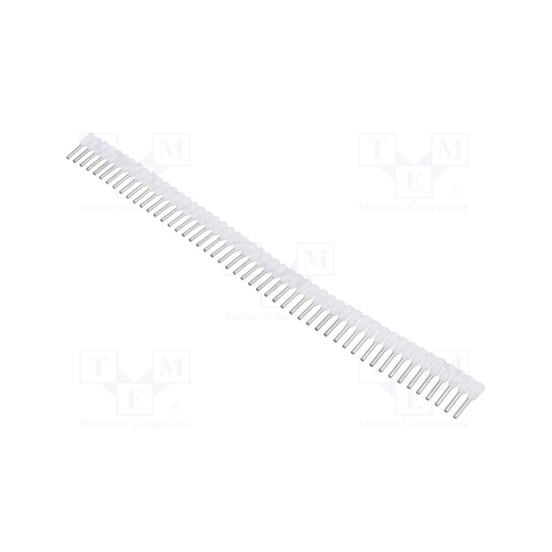 500 pcs : BM90502 - Tip: bootlace ferrule, insulated, copper, 0.75mm2, 8mm, tinned