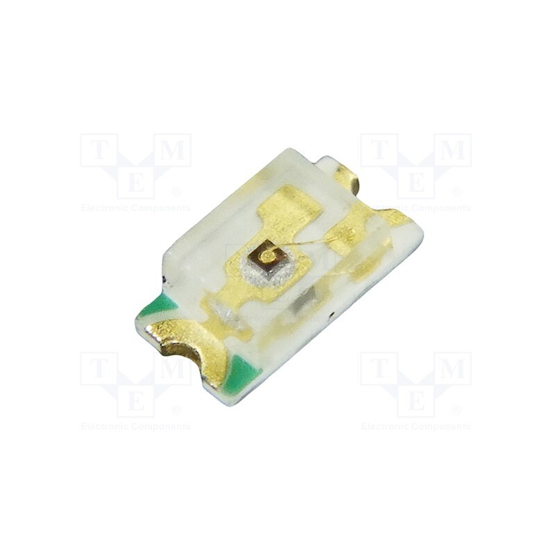 10 pcs : QBLP601-R - LED, SMD, 0603, red, 80÷160mcd, 1.6x0.8x0.6mm, 140°, 1.6÷2.5V, 20mA