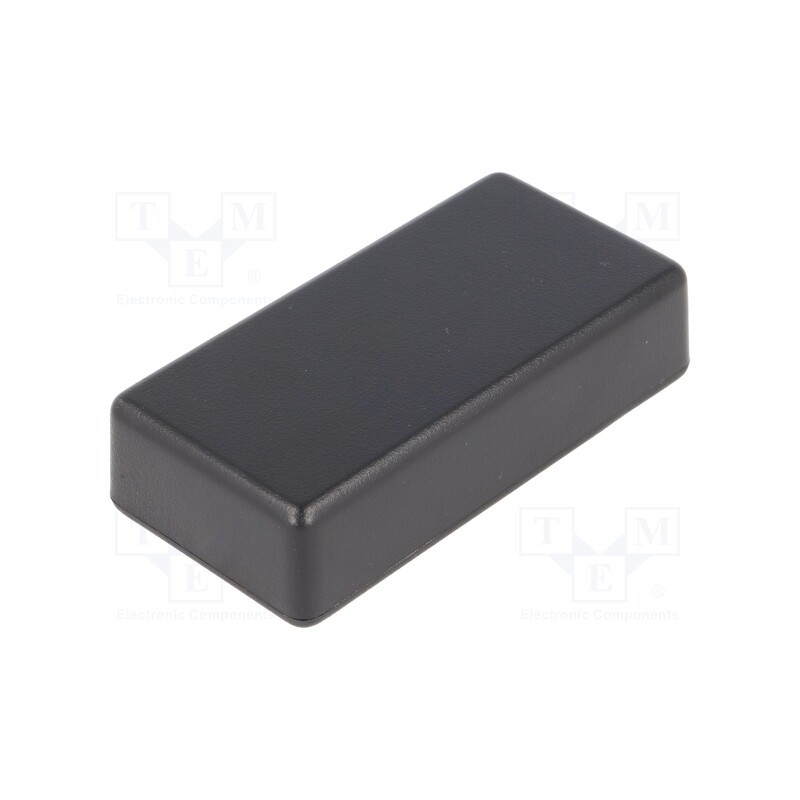 10 pcs : 1551KBK - Enclosure: multipurpose, X: 40mm, Y: 80mm, Z: 20mm, 1551, ABS, black