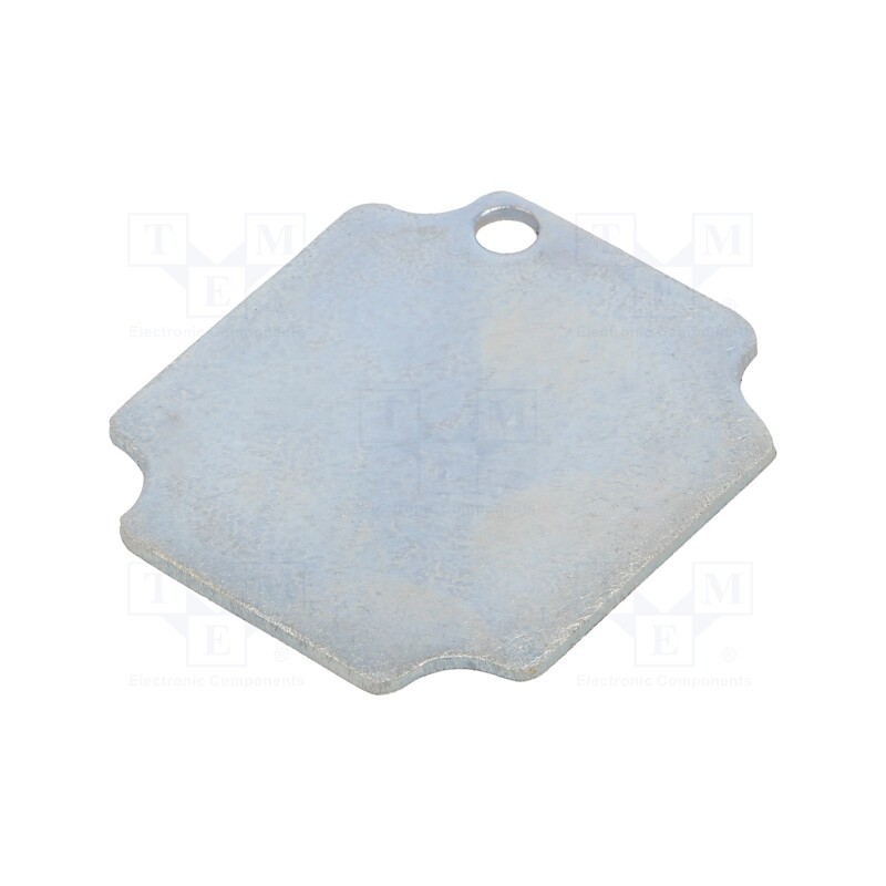 10 pcs : MP-RJ-01 - Mounting plate, steel, Plating: zinc, ALUEIN-RJ01