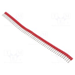 500 pcs : BM90603 - Tip: bootlace ferrule, insulated, copper, 1mm2, 8mm, tinned, red