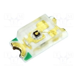 10 pcs : QBLP601-O - LED, SMD, 0603, orange, 80÷250mcd, 1.6x0.8x0.6mm, 140°, 1.6÷2.5V