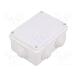 10 pcs : 0244-00 - Enclosure: junction box, X: 87mm, Y: 118mm, Z: 55mm, wall mount, IP55