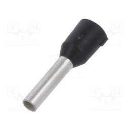 100 pcs : BM91604 - Tip: bootlace ferrule, insulated, copper, 1.5mm2, 8mm, tinned, tape