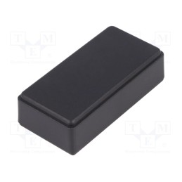10 pcs : 10015.9 - Enclosure: multipurpose, X: 39mm, Y: 78mm, Z: 23mm, SOAP 1, ABS, black