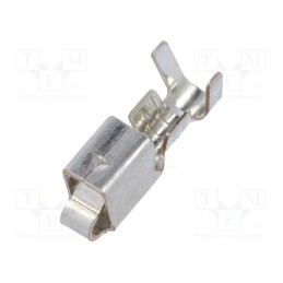 50 pcs : BVH-21T-P1.1 - Contact, female, phosphor bronze, tinned, 0.33÷0.83mm2, VH, 10A