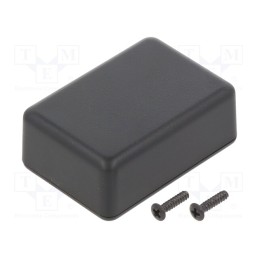 10 pcs : TW4-2-5B - Enclosure: multipurpose, X: 35mm, Y: 50mm, Z: 20mm, TW, ABS, black