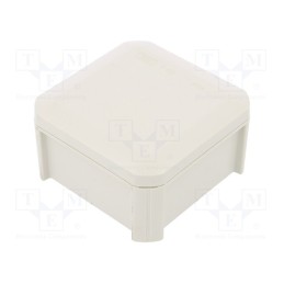 10 pcs : T 40 OE - Enclosure: junction box, X: 90mm, Y: 90mm, Z: 52mm, polypropylene PP