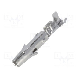 50 pcs : C5080F-TBE - Contact, female, 24AWG÷18AWG, crimped, 6A