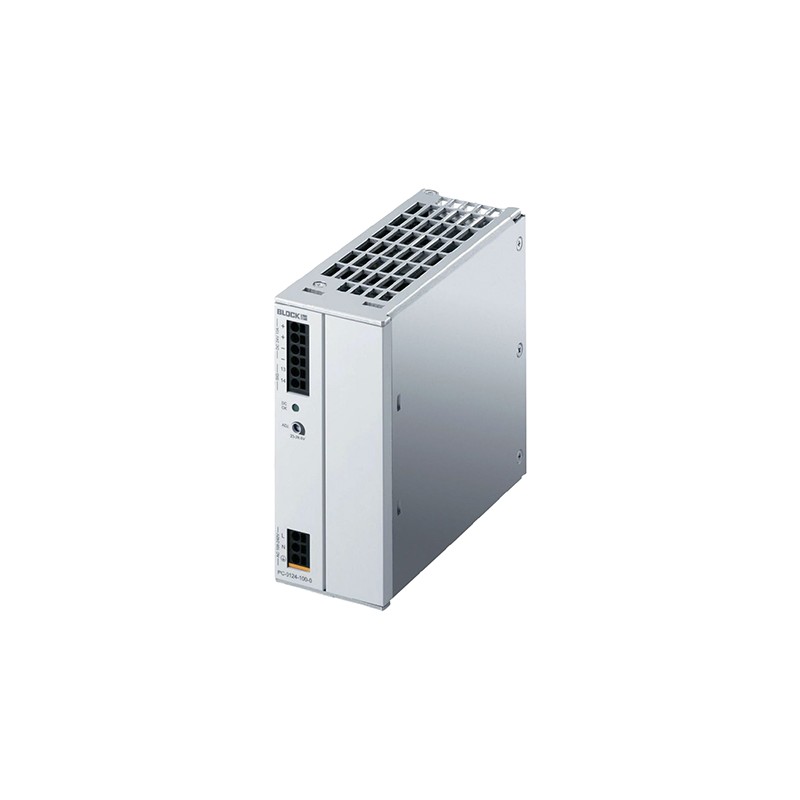 1 pcs - Block PC DIN Rail Power Supply, 85 - 264V ac ac, dc Input, 24V dc dc Output, 10A Output, 240W