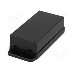 10 pcs : NUB904527BK - Enclosure: multipurpose, X: 45.6mm, Y: 90mm, Z: 27.5mm, ABS, black