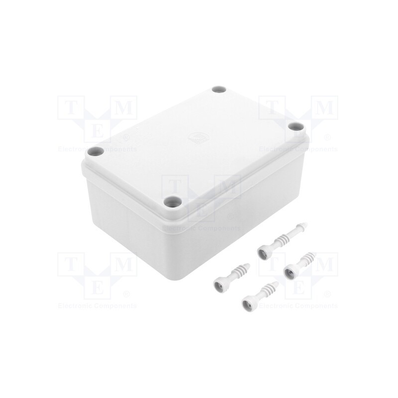 10 pcs : S-BOX 216 - Enclosure: multipurpose, X: 80mm, Y: 120mm, Z: 50mm, ABS,polystyrene