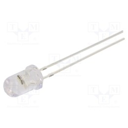 10 pcs : OSG5DR5A31A-1.0HZ - LED, 5mm, green, blinking, 7000÷8400mcd, 30°, 3÷5V, 20mA, 1Hz