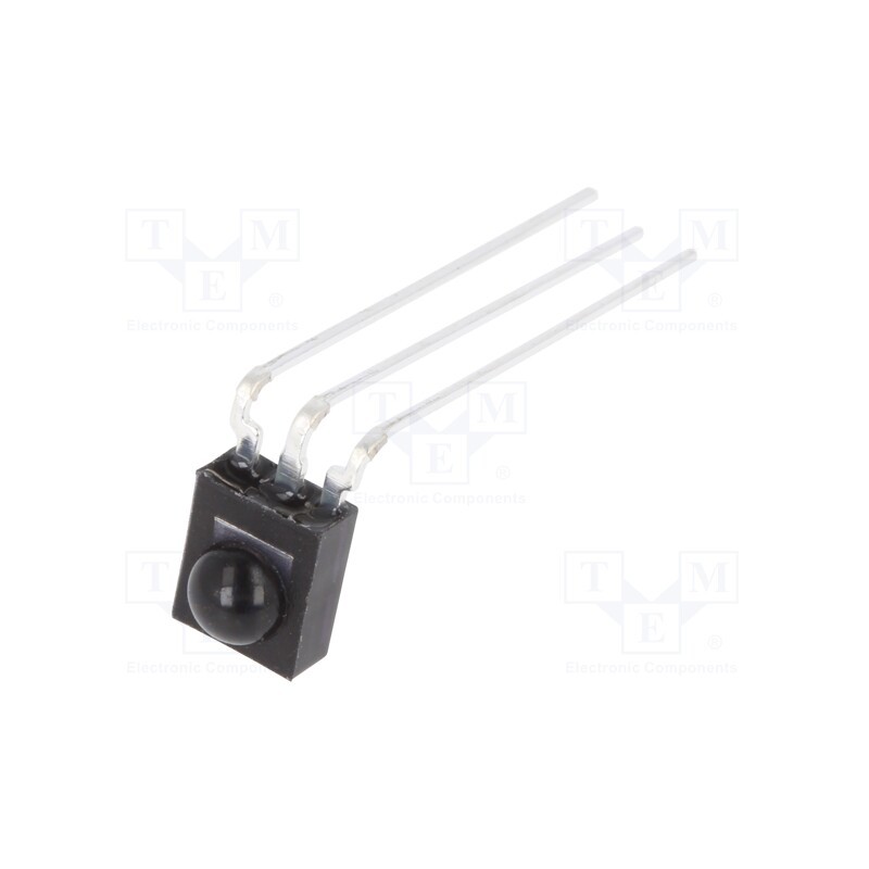 10 pcs : OSRB38C9BB - Integrated IR receiver, 37.9kHz, 2.7÷5.5V, 90°, 0.9÷1.5mA