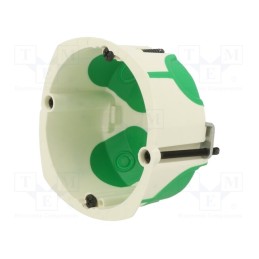 10 pcs : IMT35001 - Enclosure: junction box, Ø: 71mm, Z: 40mm, plaster embedded, IP20