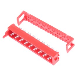 125 pcs - TE Connectivity 18-Way IDC Connector Plug for Cable Mount, 2-Row