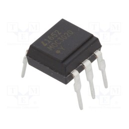 10 pcs : MOC3020 - Optotriac, 5kV, Uout: 400V, without zero voltage crossing driver