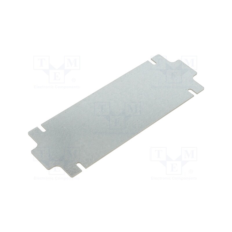 10 pcs : ZMB190.75 - Mounting plate, steel, W: 64.45mm, L: 181.15mm, Thk: 1.5mm