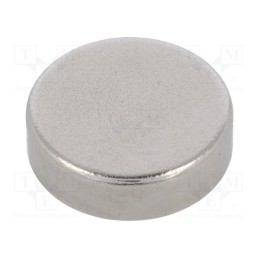 10 pcs : GN 55.2-ND-10-3 - Magnet: permanent, neodymium, H: 3mm, 15N, Ø: 10mm