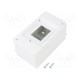 10 pcs : 147467 - Enclosure: for modular components, IP20, white, No.of mod: 3, 400V