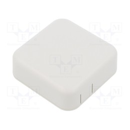 10 pcs : 1551SNAP3GY - Enclosure: multipurpose, X: 60mm, Y: 60mm, Z: 20mm, ABS, grey