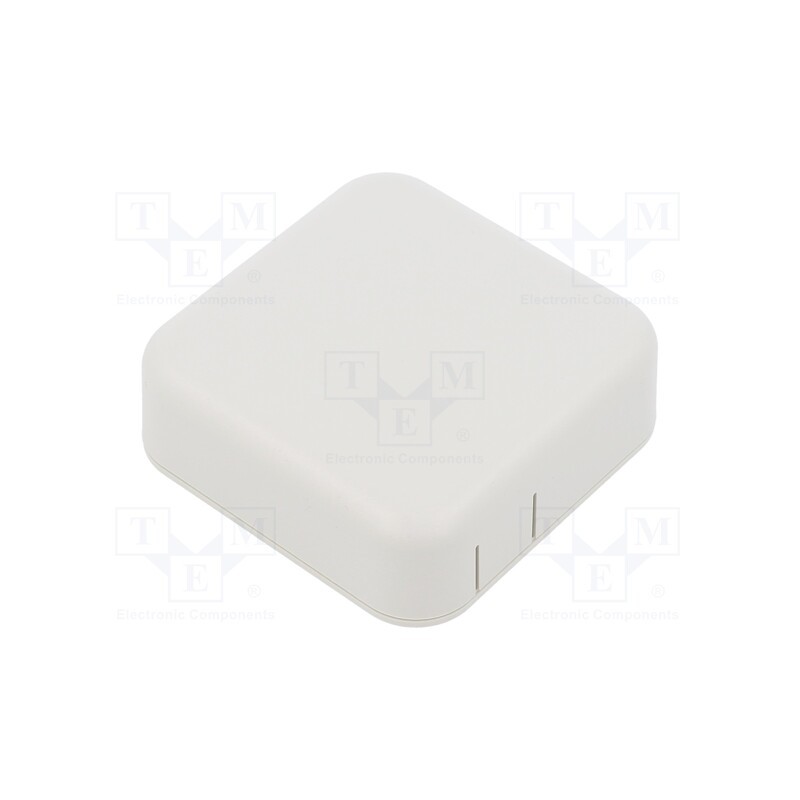 10 pcs : 1551SNAP3GY - Enclosure: multipurpose, X: 60mm, Y: 60mm, Z: 20mm, ABS, grey
