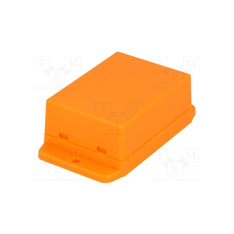 10 pcs : NUB705029OR - Enclosure: multipurpose, X: 50.4mm, Y: 70mm, Z: 29.5mm, ABS, orange