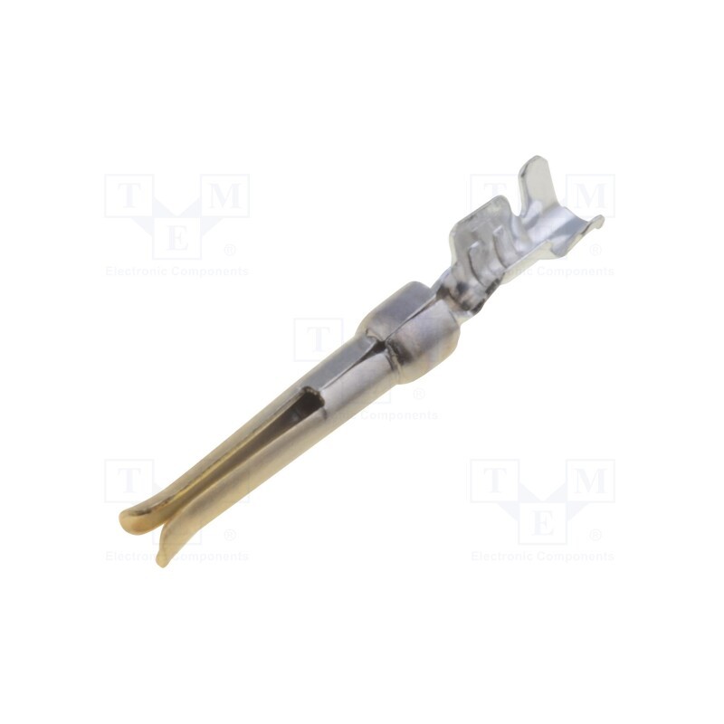 50 pcs : DCS-02-R - Contact, female, phosphor bronze, gold flash, 22AWG÷20AWG, 5A