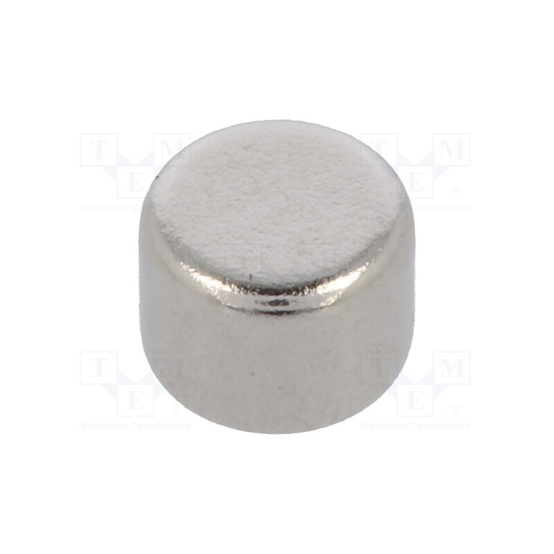 10 pcs : GN 55.2-ND-4-3 - Magnet: permanent, neodymium, H: 3mm, 4N, Ø: 4mm