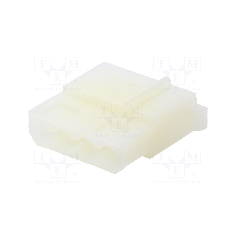 50 pcs : DDF-04D - Plug, wire-wire/PCB, female, 5.08mm, PIN: 4, w/o contacts, crimped