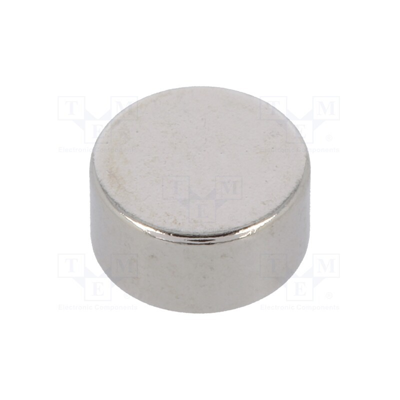 10 pcs : GN 55.2-ND-6-3 - Magnet: permanent, neodymium, H: 3mm, 7.5N, Ø: 6mm